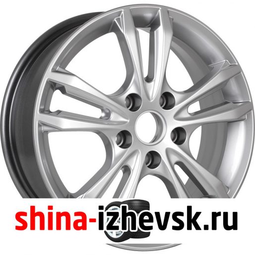 Колесный диск КиК Samara-оригинал 6xR16 4×100 ET37 DIA60.1 насыщенный темно-серебристый цвет в Ижевске